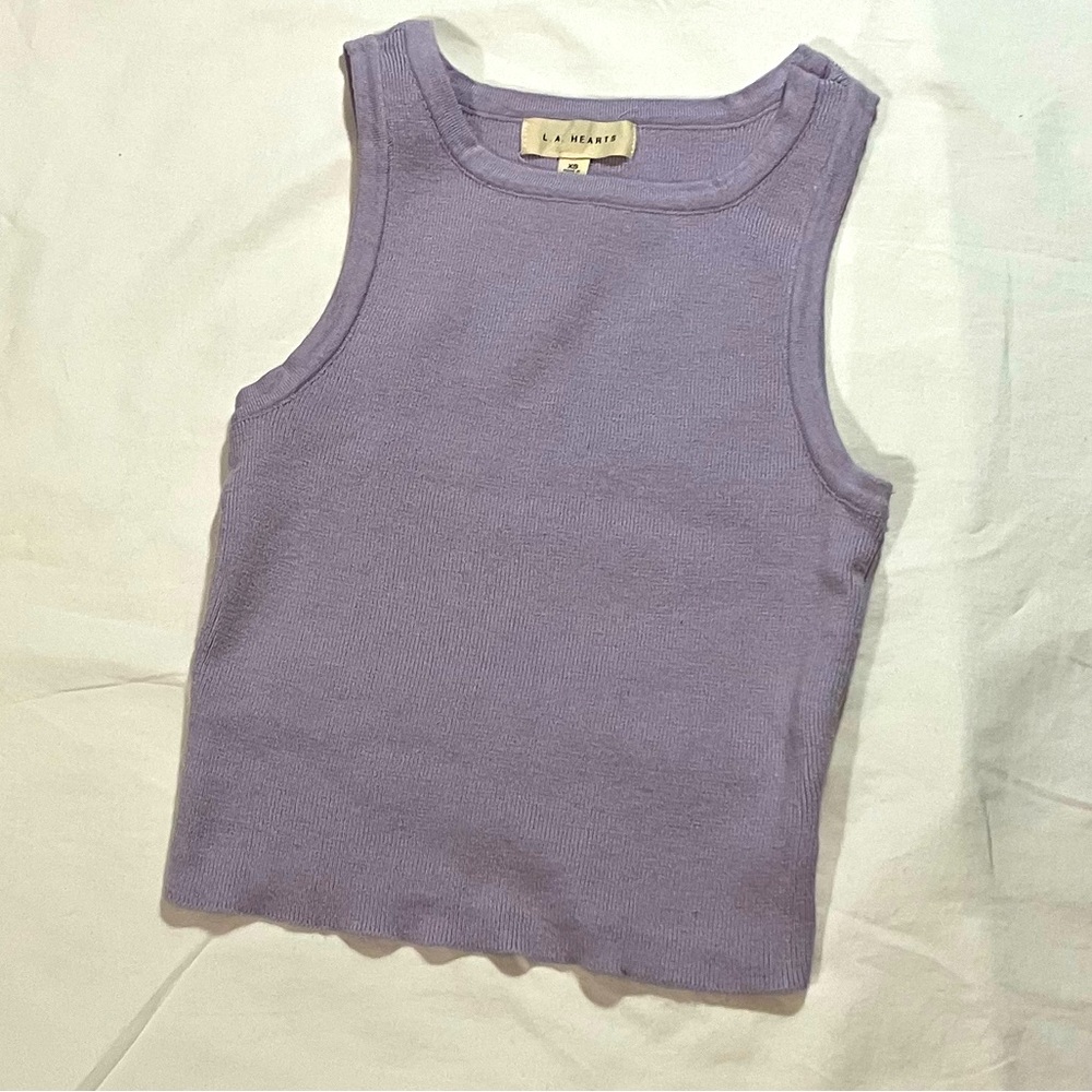 PacSun knit crop top tank top size XS